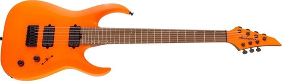 Chitarra Elettrica Jackson Pro Series Misha Mansoor Juggernaut HT7 Neon Orange Chitarra Elettrica - 4