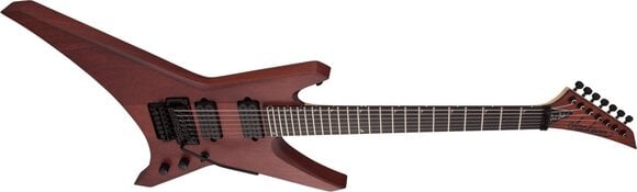 Guitarra elétrica de 7 cordas Jackson Pro Series Dave Davidson Warrior WR7 MAH Walnut Stain Guitarra elétrica de 7 cordas (Danificado) - 6