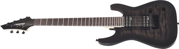 Guitare électrique Jackson JS Series Dinky Arch Top JS22Q-7 DKA HT AH Transparent Black Burst Guitare électrique - 4