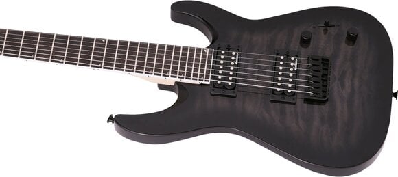 Guitare électrique Jackson JS Series Dinky Arch Top JS22Q-7 DKA HT AH Transparent Black Burst Guitare électrique - 6