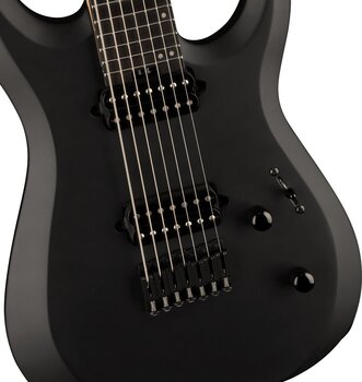 7-string Electric Guitar Jackson Pro Plus Series DK Modern MDK7 HT EB Satin Black 7-string Electric Guitar - 3