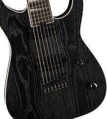 E-Gitarre Jackson Pro Series Jeff Loomis Soloist SL7 HT EB Black Ash E-Gitarre - 3