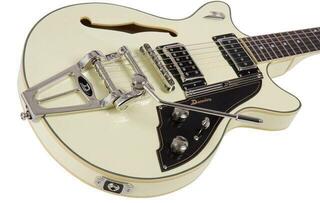 Halbresonanz-Gitarre Duesenberg Fullerton TV White Halbresonanz-Gitarre - 3