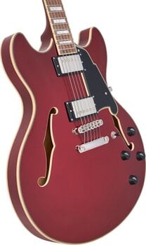 Джаз китара D'Angelico Premier DC Burnt Red Джаз китара - 5