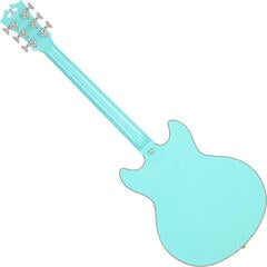 Chitară semi-acustică D'Angelico Premier Mini DC Surf Green Chitară semi-acustică - 1