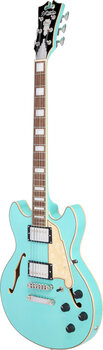 Chitară semi-acustică D'Angelico Premier Mini DC Surf Green Chitară semi-acustică - 3