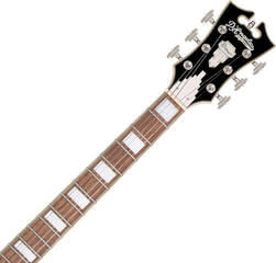 Halbresonanz-Gitarre D'Angelico Premier SS Burnt Red Halbresonanz-Gitarre - 5