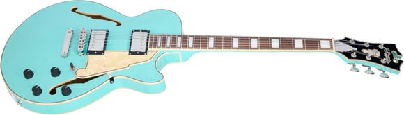 Semi-akoestische gitaar D'Angelico Premier SS Surf Green Semi-akoestische gitaar - 3