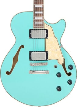 Semi-akoestische gitaar D'Angelico Premier SS Surf Green Semi-akoestische gitaar - 4
