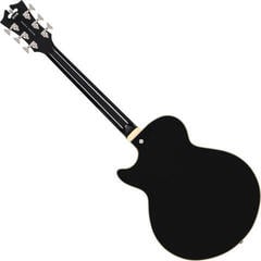 Halbresonanz-Gitarre D'Angelico Premier SS Solid Black Halbresonanz-Gitarre - 1
