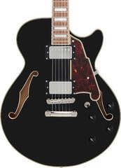 Halbresonanz-Gitarre D'Angelico Premier SS Solid Black Halbresonanz-Gitarre - 3