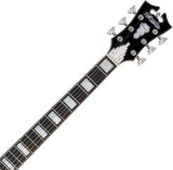 Halbresonanz-Gitarre D'Angelico Premier DC Black Flake Halbresonanz-Gitarre - 5