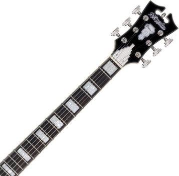 Halbresonanz-Gitarre D'Angelico Premier DC Black Flake Halbresonanz-Gitarre - 6