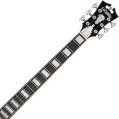 Halbresonanz-Gitarre D'Angelico Premier Mini DC Black Flake Halbresonanz-Gitarre - 5