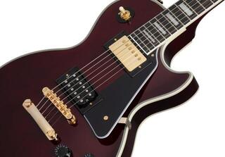 Elektrisk guitar Epiphone Jerry Cantrell "Wino" Les Paul Custom Dark Wine Red Elektrisk guitar - 3