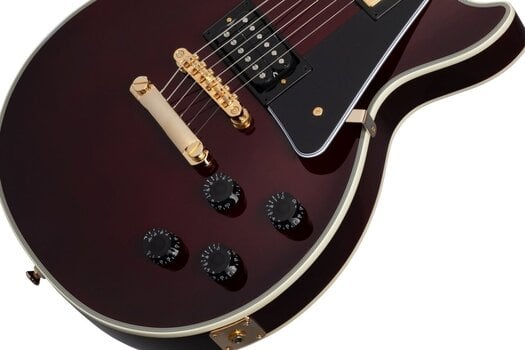 Elektrikitarr Epiphone Jerry Cantrell "Wino" Les Paul Custom Dark Wine Red Elektrikitarr - 5