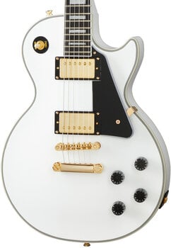Guitare électrique Epiphone Les Paul Custom Alpine White Guitare électrique - 5