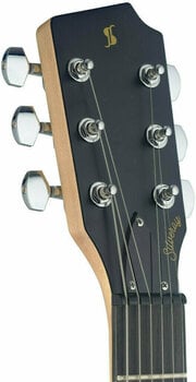 Elektrická gitara Stagg Silveray Custom Čierna - 5