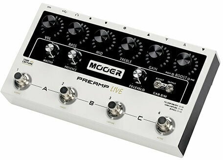 MOOER Preamp LIVE Preamp/Rack Amplifier - Muziker