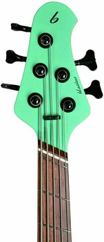 5-saitiger E-Bass, 5-Saiter E-Bass Blasius Oldstone Multi-Scale 5 String Green - 2
