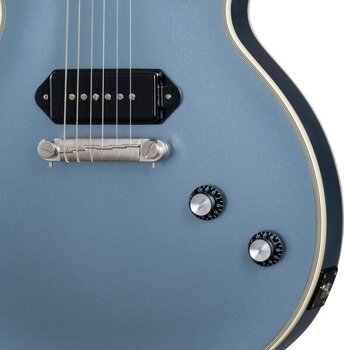Guitarra eléctrica Epiphone Jared James Nichols Blues Power Les Paul Custom Aged Pelham Blue Guitarra eléctrica - 5