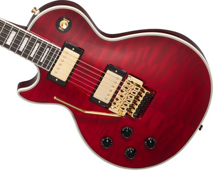 Electric guitar Epiphone Alex Lifeson Les Paul Custom Axcess LH Ruby Electric guitar - 4