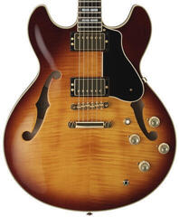 Halbresonanz-Gitarre Yamaha SA 2200 VS WC Violin Sunburst Halbresonanz-Gitarre - 3