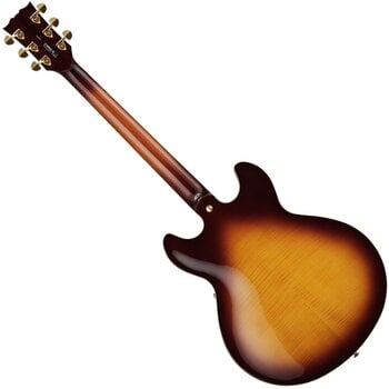 Poolakustiline kitarr Yamaha SA2200-BS Brown Sunburst Poolakustiline kitarr - 2