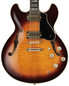 Poolakustiline kitarr Yamaha SA2200-BS Brown Sunburst Poolakustiline kitarr - 4