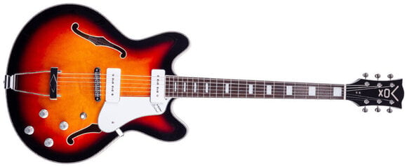 Jazz kitara (polakustična) Vox Bobcat V90 Sunburst Jazz kitara (polakustična) - 3