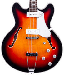 Chitară semi-acustică Vox Bobcat V90 Sunburst Chitară semi-acustică - 3