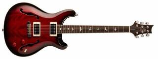 Halbresonanz-Gitarre PRS SE Hollowbody Standard FRB Fire Red Burst Halbresonanz-Gitarre - 2