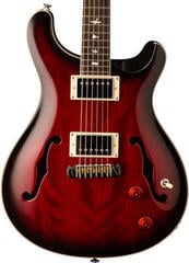 Halbresonanz-Gitarre PRS SE Hollowbody Standard FRB Fire Red Burst Halbresonanz-Gitarre - 3