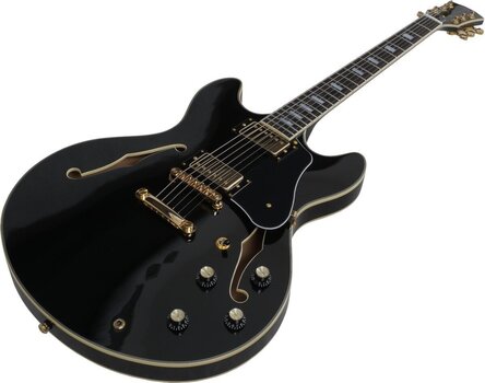 Guitarra semi-acústica Sire Larry Carlton H7 Black Guitarra semi-acústica - 5