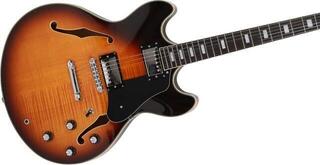 Halbresonanz-Gitarre Sire Larry Carlton H7 Vintage Sunburst Halbresonanz-Gitarre - 2