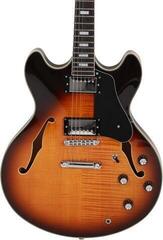 Halbresonanz-Gitarre Sire Larry Carlton H7 Vintage Sunburst Halbresonanz-Gitarre - 3