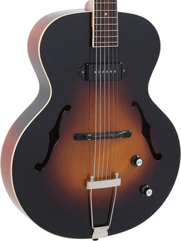 Halvakustisk gitarr The Loar LH-309 Vintage Sunburst Halvakustisk gitarr - 3