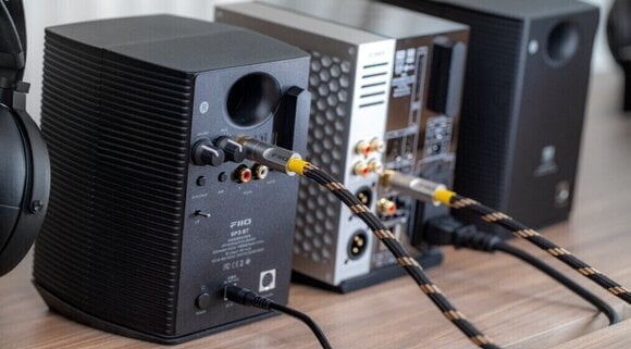 Hi-Fi Коаксіальний кабель FiiO LR-RCA5L 150 cm Чорний Hi-Fi Коаксіальний кабель (Як новий) - 6