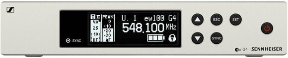Wireless System for Guitar / Bass Sennheiser ew 100 G4-CI1 G: 566-608 MHz - 4