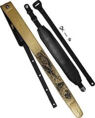 Guitar strap Richter Matt Heafy Signature Ibaraki Gold/Black Guitar strap - 5