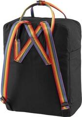 Lifestyle Backpack / Bag Fjällräven Kånken Rainbow Backpack Black/Rainbow Pattern 16 L - 2