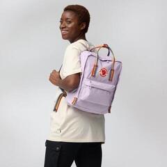 Lifestyle Backpack / Bag Fjällräven Kånken Rainbow Backpack Black/Rainbow Pattern 16 L - 4