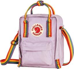Lifestyle plecak / Torba Fjällräven Kånken Rainbow Sling Torba na ramię Pastel Lavender/Rainbow 2,5 L - 1