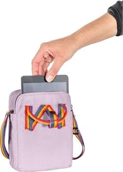 Lifestyle ranac / Torba Fjällräven Kånken Rainbow Sling Торба за раме Pastel Lavender/Rainbow 2,5 L - 6