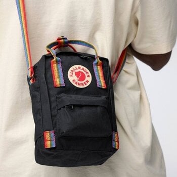 Lifestyle ranac / Torba Fjällräven Kånken Rainbow Sling Торба за раме Pastel Lavender/Rainbow 2,5 L - 9