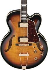 Poolakustiline kitarr Ibanez AF95FM-AYS Antique Yellow Burst Poolakustiline kitarr - 4