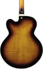 Poolakustiline kitarr Ibanez AF95FM-AYS Antique Yellow Burst Poolakustiline kitarr - 5