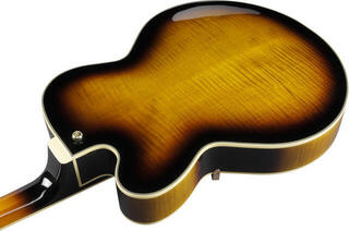 Poolakustiline kitarr Ibanez AF95FM-AYS Antique Yellow Burst Poolakustiline kitarr - 6
