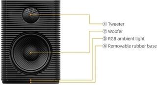 Hi-Fi Bookshelf speaker FiiO SP3 BT Hi-Fi Bookshelf speaker White 2 pcs - 4