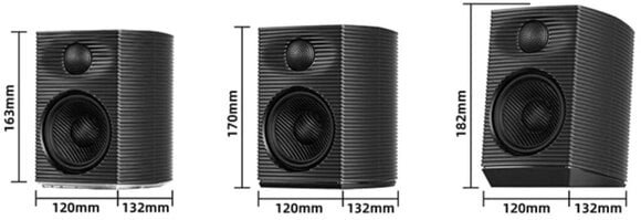 HiFi-Regallautsprecher
 FiiO SP3 BT HiFi-Regallautsprecher Black 2 stk - 8